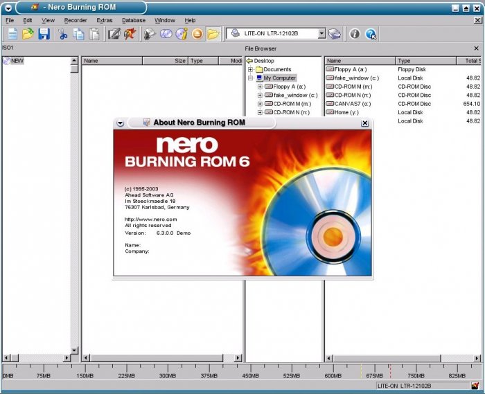 Nero Burning ROM 6  . 1